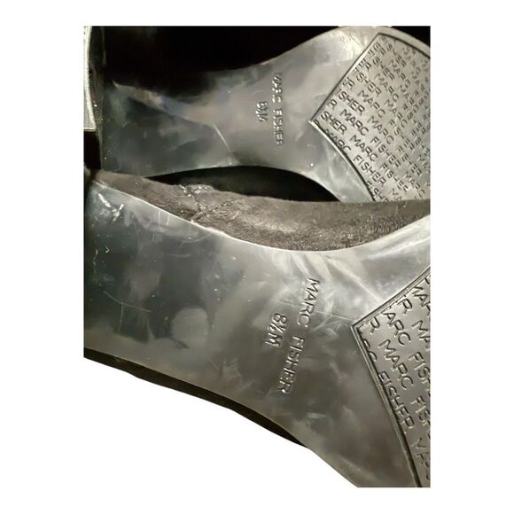 Marc Fisher Women's Vany Over-The-Knee High-Heel Boots Black Size 8.5 - Picture 7 of 7